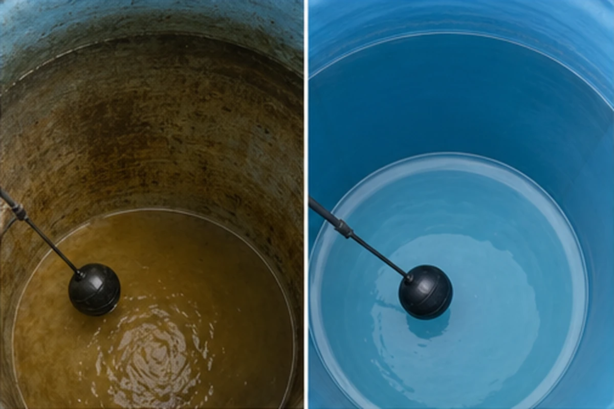 Residential Water Tank Cleaning